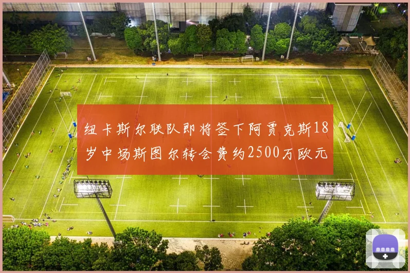 纽卡斯尔联队即将签下阿贾克斯18岁中场斯图尔转会费约2500万欧元